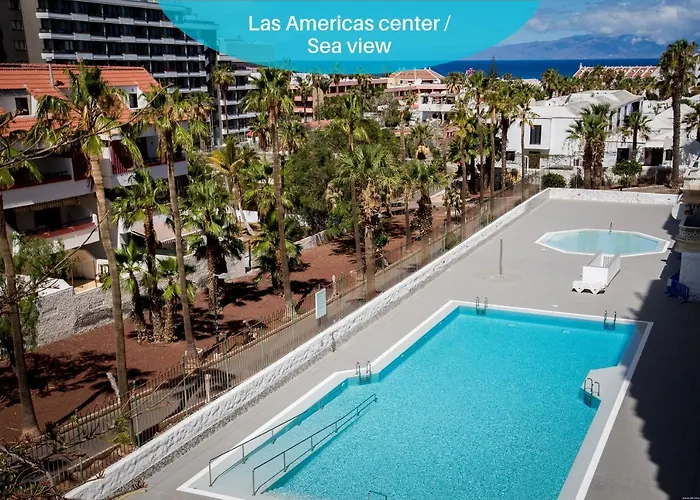 Go2tenerife Apart'zebra Pool & Sea View 아파트